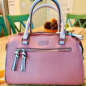 Pretty Pink Guess Satchel Handbag